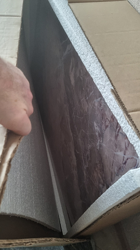 Стол на тумбе Бугун обсидиан / черный фото покупателя 47