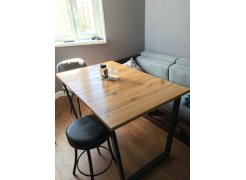 Стол Лота Лофт 120 25 мм сабия / черный матовый фото покупателя 45