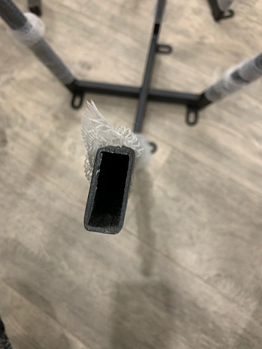 Стул на металлокаркасе Чилли бежевый / белый каркас фото покупателя 1057