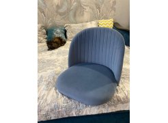 Стул на металлокаркасе Gabi 1 light purple / black фото покупателя 648