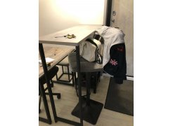 Барная стойка Дилан Лофт 120х60х90 бетон фото покупателя 200