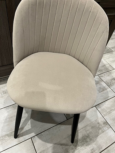 Стул на металлокаркасе Gabi gray / black фото покупателя 146