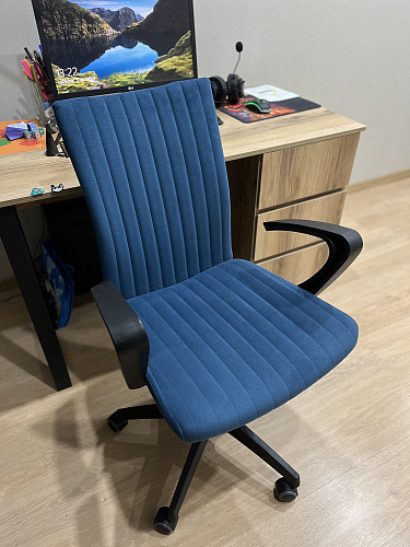 Компьютерное кресло Spark флок бежевый 7 фото покупателя 19