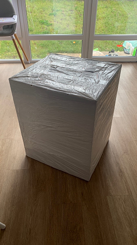 Стул на металлокаркасе Gabi dark beige / black / silver фото покупателя 78