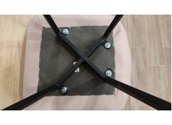 Стул на металлокаркасе Чилли светло-серый / черный фото покупателя 29