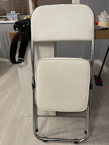 Стул Chair раскладной белый фото покупателя 33