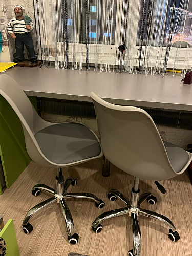 Компьютерное кресло Kolin light gray фото покупателя 82