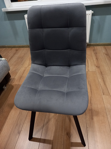 Стул на металлокаркасе Чилли зеленый / черный фото покупателя 785