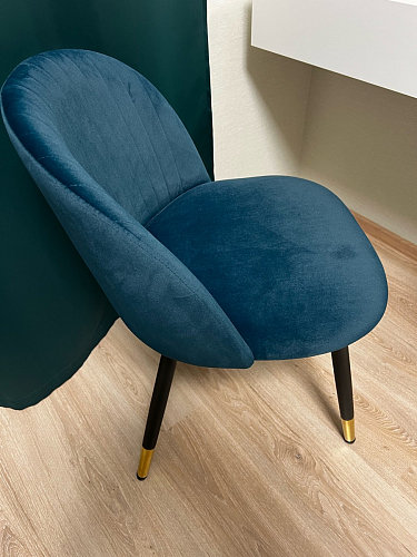 Стул на металлокаркасе Gabi latte / gold / black фото покупателя 714