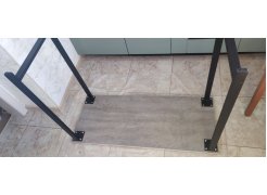 Барная стойка Дилан Лофт 120х40х90 бетон светлый фото покупателя 64