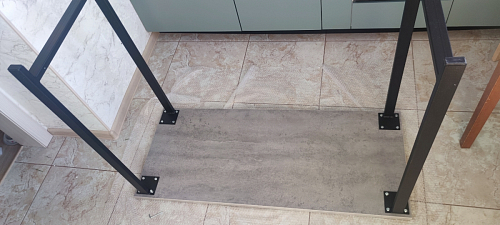 Барная стойка Дилан Лофт 120х40х98 дуб делано темный фото покупателя 64