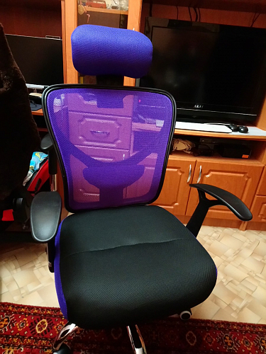 Компьютерное кресло Lody 1 серое / черное фото покупателя 22