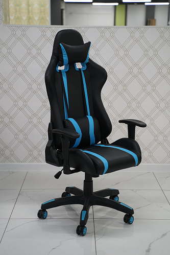 Компьютерное кресло Blok red / black из шоурума 3