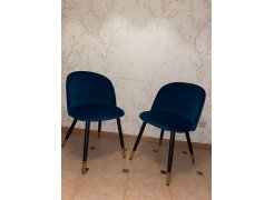 Стул на металлокаркасе Gabi 1 gray / black фото покупателя 635