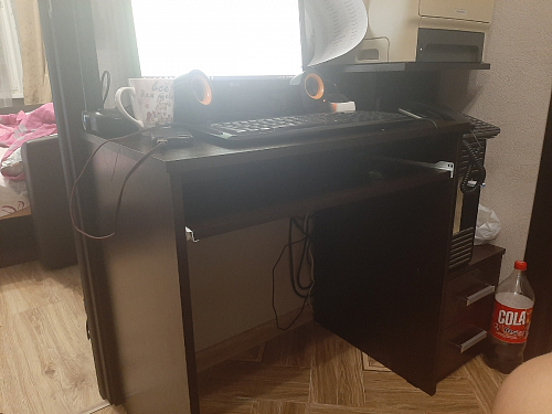 Компьютерный стол Джаз-24 левый дуб сонома фото покупателя 177