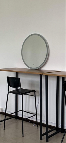 Барная стойка Дилан Лофт 120х60х90 бетон фото покупателя 27