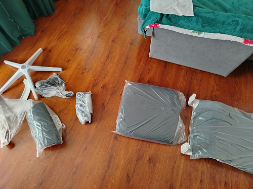 Компьютерное кресло Montana blue / white фото покупателя 16