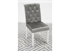 Стул Amelia white / fabric grey из шоурума 2