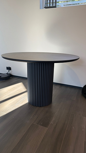 Стол Барел 100 орех кантри / черный фото покупателя 8