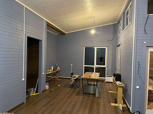 Деревянный стол Лота Лофт 140х80 дуб крафт табачный / черный матовый фото покупателя 81