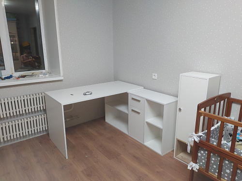 Письменный стол Лайт 03.245F белый гладкий 101 фото покупателя 188