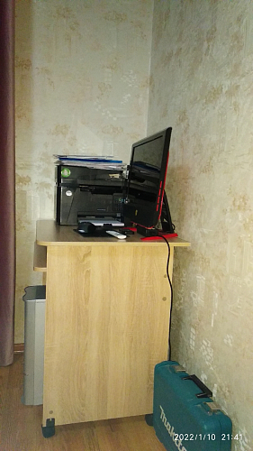 Компьютерный стол КСТ-10.1 белый фото покупателя 9