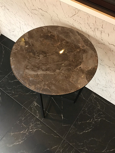 Журнальный столик Волопас белый мрамор фото покупателя 14