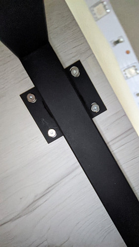 Деревянный стол Лота Лофт 120х75 белый матовый / дуб крафт золотой фото покупателя 210