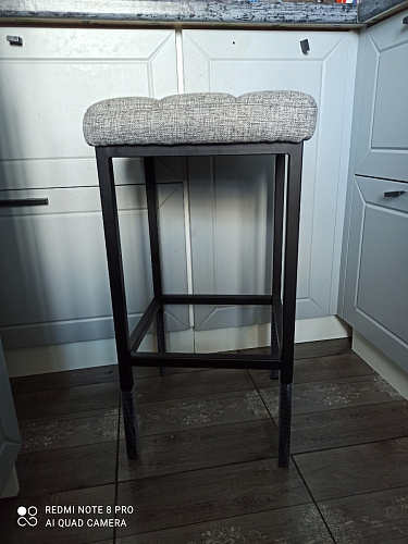 Барный стул Лофт катания лаванда / белый матовый фото покупателя 272