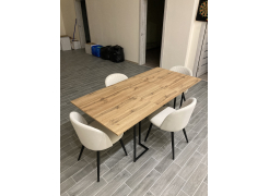 Стул на металлокаркасе Gabi 1 gray / black фото покупателя 896