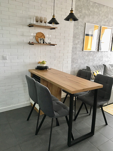 Стул Чилли 2 темно-серый  / черный фото покупателя 995