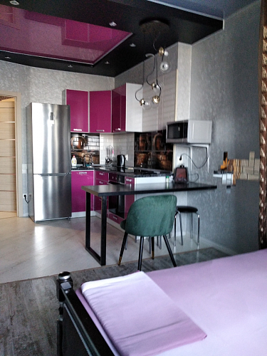 Стул на металлокаркасе Gabi 1 темно-серый / черный фото покупателя 304