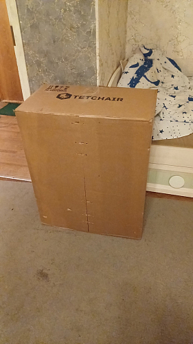 Компьютерное кресло Driver/Драйвер кожзам черный / ткань черный фото покупателя 40