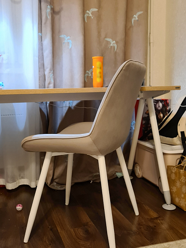 Комплект стульев Седа К 4 шт латте / черный фото покупателя 296