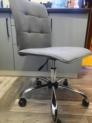 Компьютерное кресло One флок серый 29 фото покупателя 87