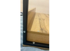 Письменный стол Лео Лофт бетон / черный матовый фото покупателя 46