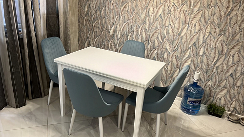 Стул на металлокаркасе Kora gray / black фото покупателя 226