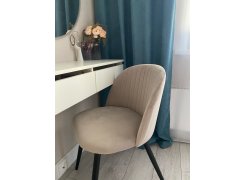 Стул на металлокаркасе Gabi 1 light purple / black фото покупателя 486