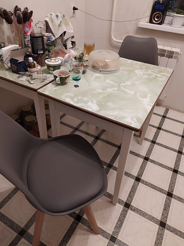 Деревянный стул Bonuss dark gray / black фото покупателя 47