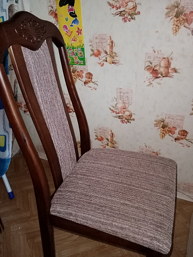 Стул деревянный Aron Soft dirty oak / beige фото покупателя 22