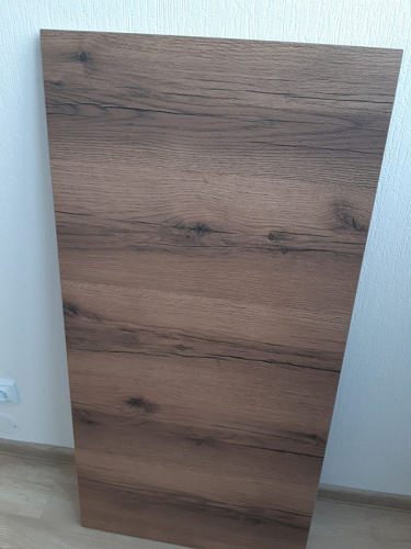 Стол Тринити Лофт 120 32 мм дуб галифакс табако / черный матовый фото покупателя 344