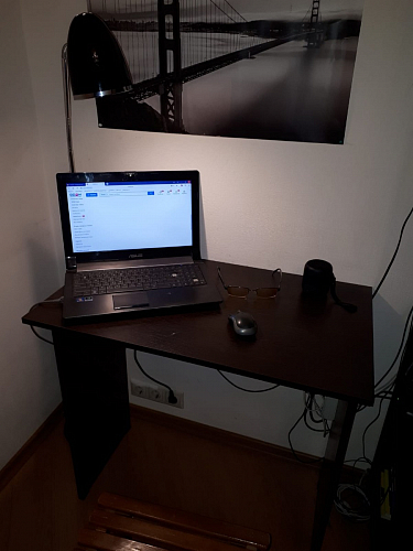 Стол письменный Kiwi дуб молочный  - Уцененный экземпляр фото покупателя 120