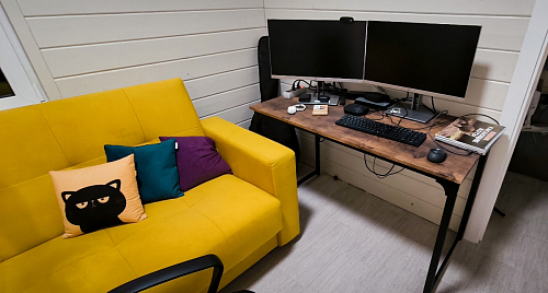 Письменный стол Wd-08/Вд-08 burnt/обгоревшее дерево фото покупателя 1