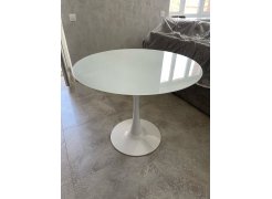 Стеклянный стол Tulip 90 black фото покупателя 43