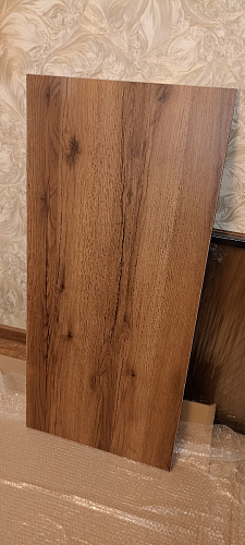 Письменный стол Челси Лофт дуб делано светлый / белый матовый фото покупателя 21