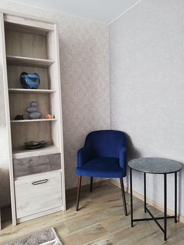 Журнальный столик Волопас серо-зеленый мрамор / черный фото покупателя 16