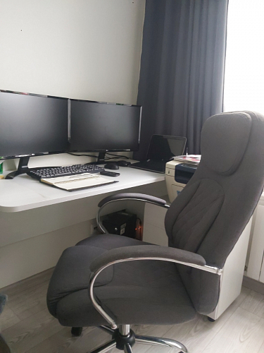 Компьютерное кресло Tron black фото покупателя 1