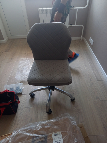 Компьютерное кресло Dikline KD31 grey фото покупателя 1