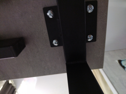 Деревянный стол Лота Лофт 140х80 черный матовый / бетон светлый фото покупателя 311