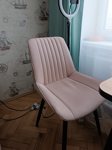 Комплект стульев Седа К 4 шт латте / черный фото покупателя 89